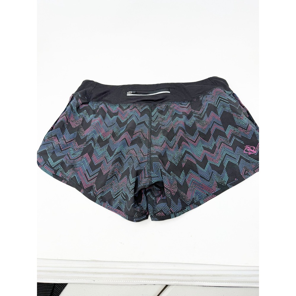 Rabbit Womens Hopper‎ 4" Short Low Rise Lightweight Pull On Ultramarine Size MD - Picture 5 of 6